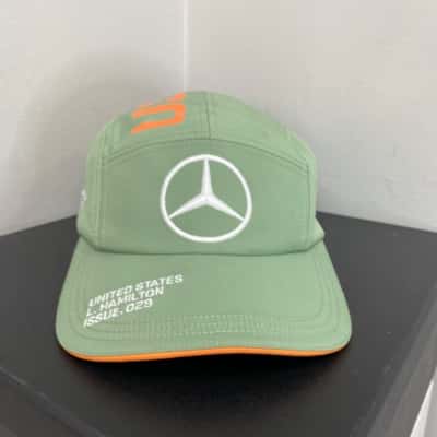  Mercedes Benz / Lewis Hamiton Cap One Size Sage Green 