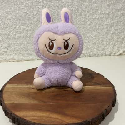 Labubu Plush Doll (Collectible) (Purple)