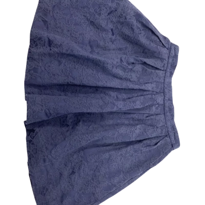 Forever New Womens  Size 8 High Waist Skirt / Midi Skirt Blue / Navy Blue 