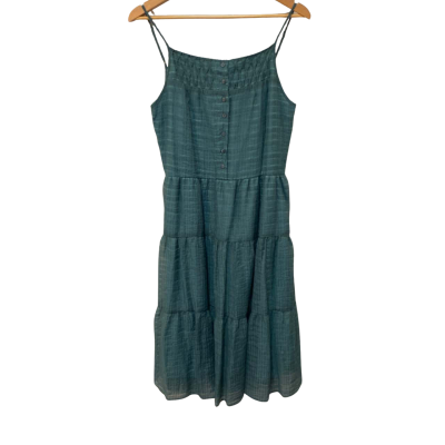  BNWT Zow Zow Womens Size 2 Green Casual Dress 