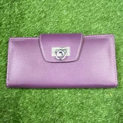 Salvatore Ferragamo Purple Wallet