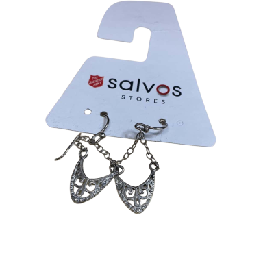  Women's   Delicate  Filigree  925 Silver Earrings 