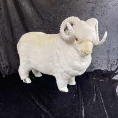 Large Merino Ram Replica 