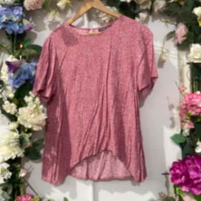Mister Zimm Size 12 Pattern / Pink top