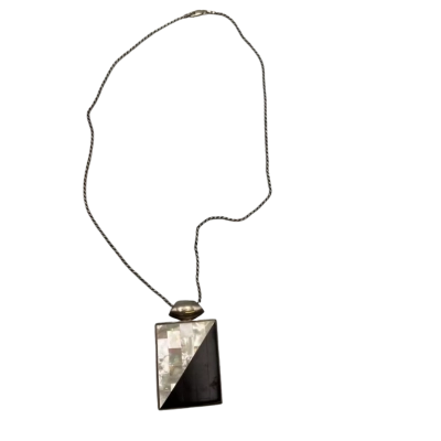 925 sterling silver necklace and pendant