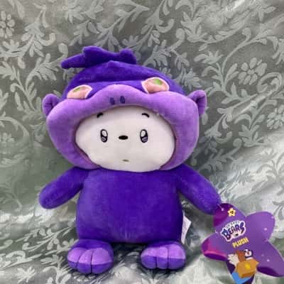 We Baby Bears plush in costume