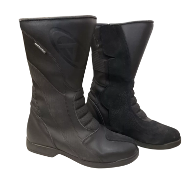  Womens Drytex Size 41 Motorcycle Boots Black  