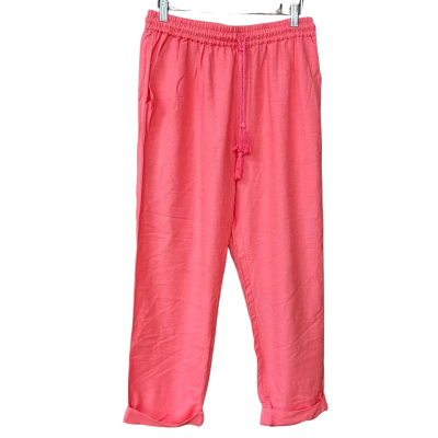 BNWT Elm Womens Size 8 'Clem' Pink Relaxed Pants  