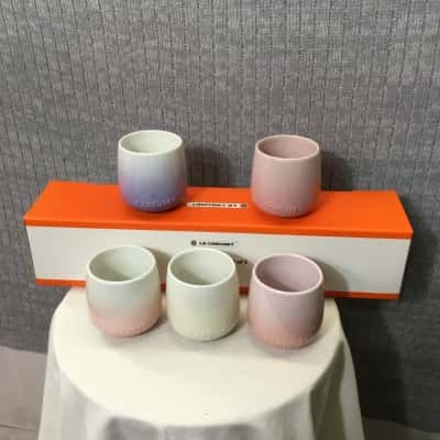 Le Creuset 250mm Sphere Tumblers x5 new in box