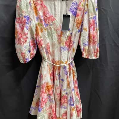 Portmans Womens Size 12 Blooming Print Dress