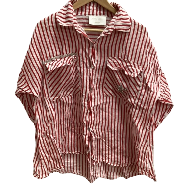 Donna Donna Womens Long Sleeve Shirt Linen K