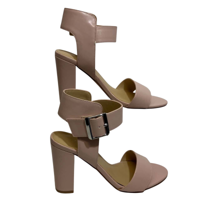 Miss Shop Womens heels  Size 9 Blush Pink  
