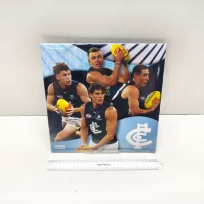 AFL Carlton Blues 2026 Wall Calendar Official Merchandise Sealed