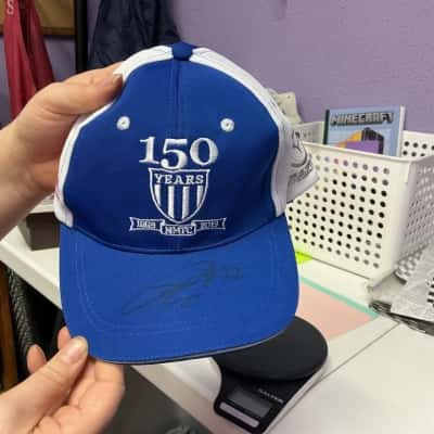 AFL Mens Kangaroos Cap Blue / White 