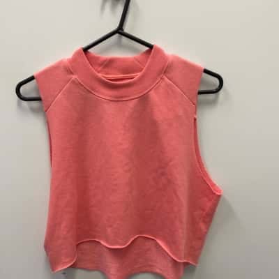 Lorna Jane Womens  Size L Singlet Top Pink  