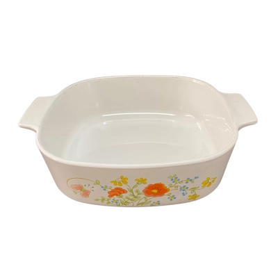 Vintage Corning Ware Wildflower Design Saucepan 2L