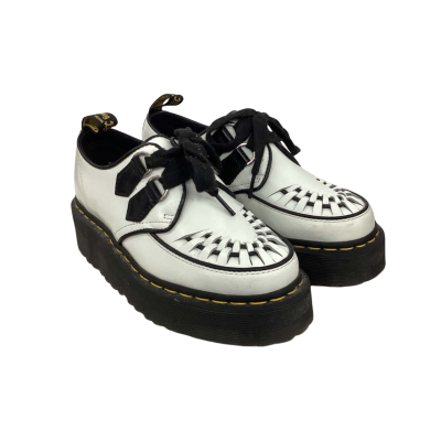 Dr Martens Womens Sidney Creepers  Size 7 Black  / White 