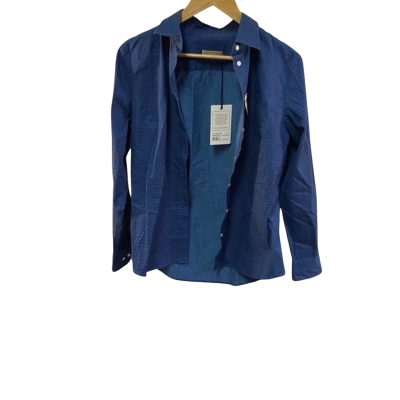 BNWT R.M. Williams Mens  Size 10 Business Shirt Navy Blue RRP $149.00