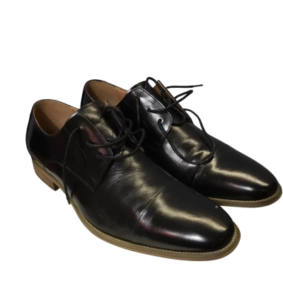 David Jones Mens  Size 10 Dress shoes Black  