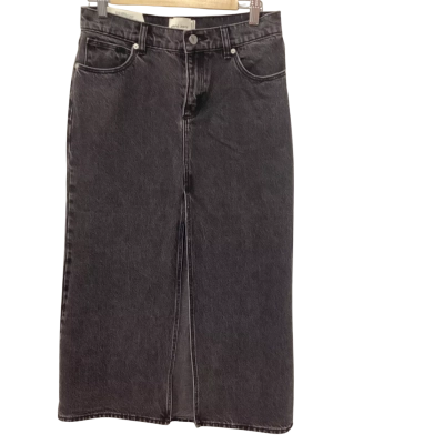 Abrand Jeans Womens  Size 25 Maxi Skirt Black  