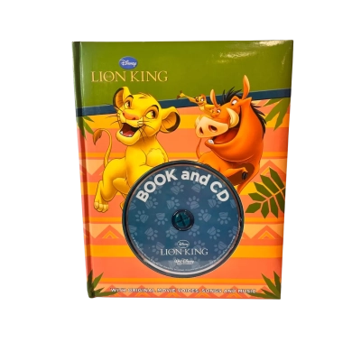 Disney The Lion King Storybook & CD - Hardcover Read Along Book