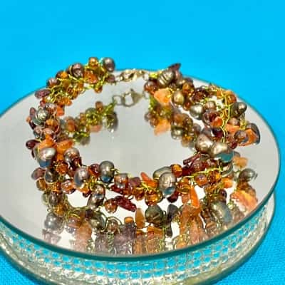 Pearl Beaded Braclet 