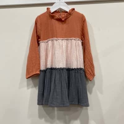  Alex&Ant Size 5 Dresses & Skirts Grey / Peach / Pink  