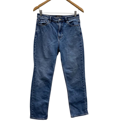 Country Road Womens  Size 10 High-Waisted Jeans / Straight Leg Jeans Blue 