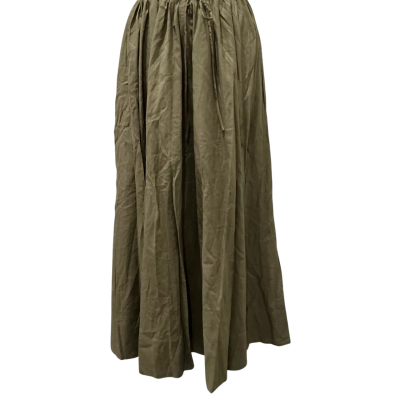 Dissh Womens  Size 8 Maxi Skirt Khaki 