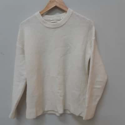 Trenery Wool Alpaca Blend Crew Neck Jumper 