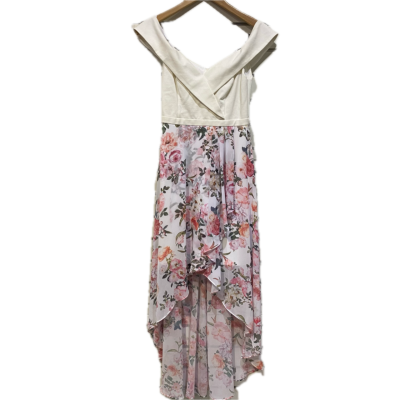 Forever New Womens Size 8 Floral / Pink  / White Dress