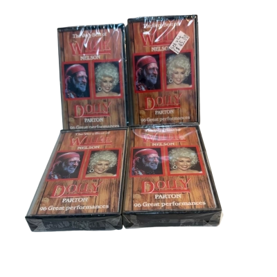 The very best of Willie Nelson x4 cassettes 