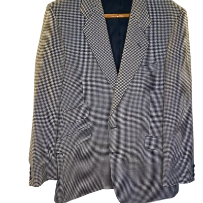 Butterworth & Roberts Ltd. Mens  Size XL Blazer Checked 
