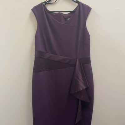 Joseph Ribkoff Womens  Size 16 Cocktail Dress Purple 