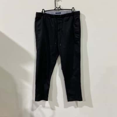 Tommy Hilfiger Mens Pants Size XL Black  