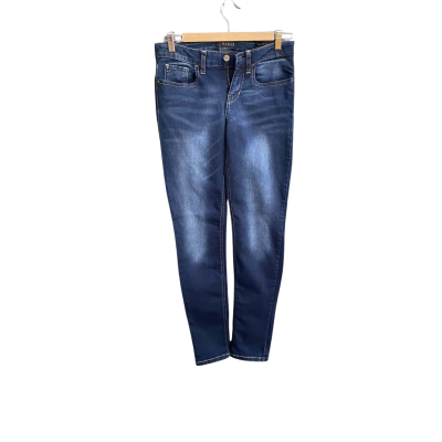 Guess Womens  Size 27 Skinny Fit Low Cut Jeans Blue 