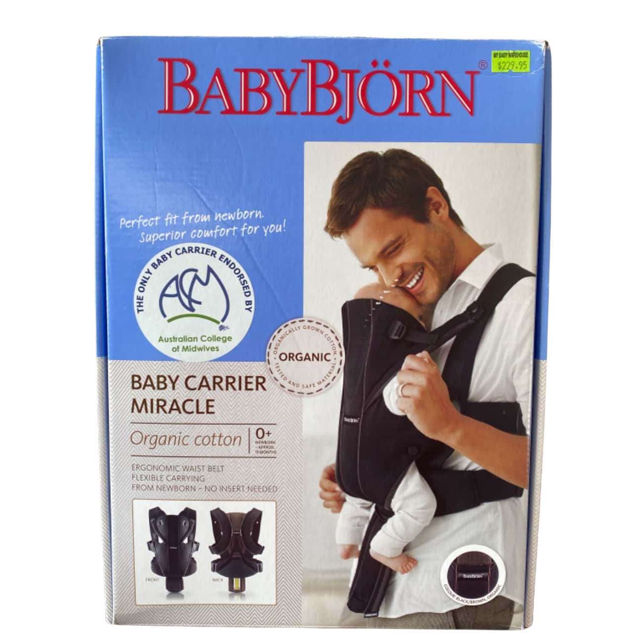 Baby Bjorn Baby Carrier Miracle Black(s)