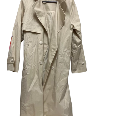Gorman Womens  Size 10 Trench Coat Cream 