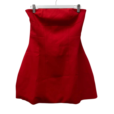 Saints + Secrets Women's Size 8 Babydoll Dress Red 