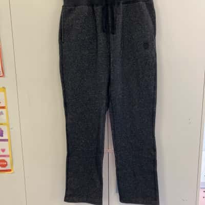 Piping Hot Unisex  Size L Track Pants Black  