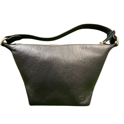 Trenery Black Leather Handbag