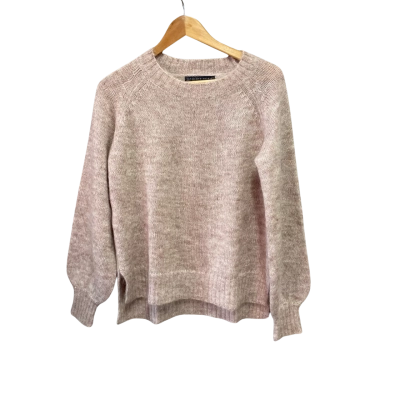 Nikel And Sole Womens  Size S Crew Neck Jumper Brown 