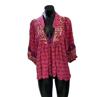 Jaase Womens  Size XS Blouse Floral / Pink  