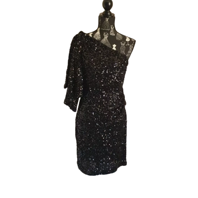 Pilgrim Womens  Size 12 Formal Dress / Mini Dress Black  BNWT