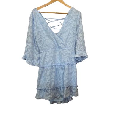 ASOS Size 8 Blue Mini Dress 