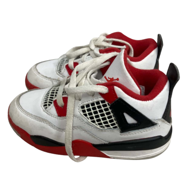 Nike Air Jordan Retro OG TD “Fire Red” (2020) White and Red toddler shoes 