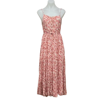 Sharpen Collections Womens Size 6 Shoestring Strap Dress Floral / Multicoloured 