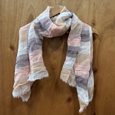 Witchery Pastel Linen Blend Scarf 