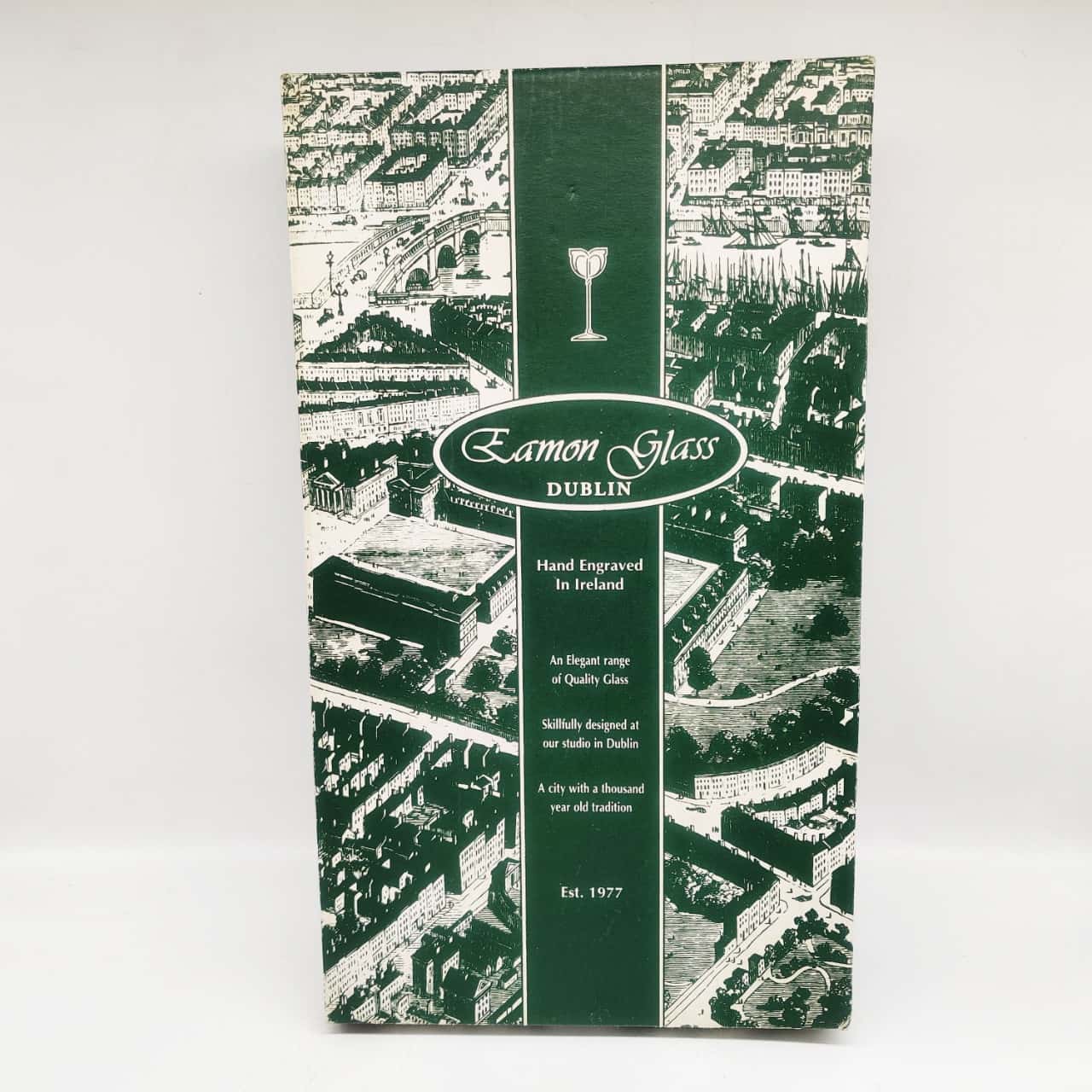 Eamon Glass Hand Crafted Irish Coffee Glasses Set Of 6 In