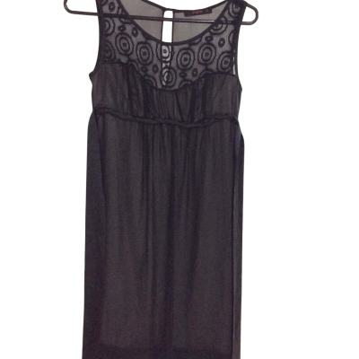 Pilgrim Womens  Size 8 Cocktail Dress Black  / Pattern 